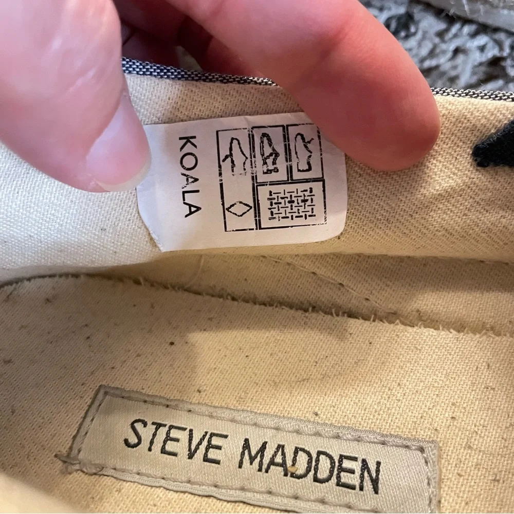 Steve Madden Koala Chambray Slip on Sneakers size‎ 9